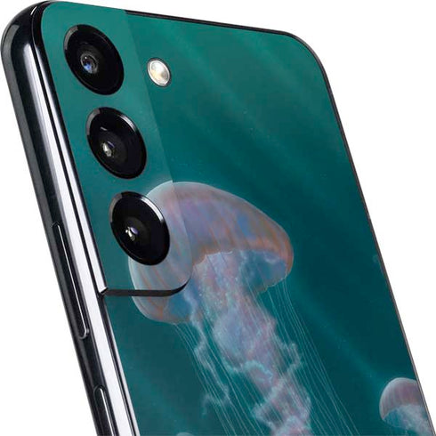 Vincent Hie Blue Jellyfish Galaxy S22 Skin