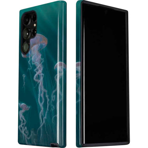 Vincent Hie Blue Jellyfish Galaxy S22 Ultra Pro Case