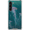 Vincent Hie Blue Jellyfish Galaxy S23 Clear Case