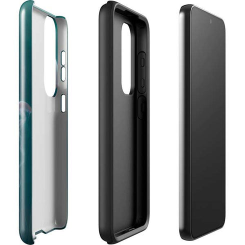 Vincent Hie Blue Jellyfish Galaxy S23 Plus Pro Case