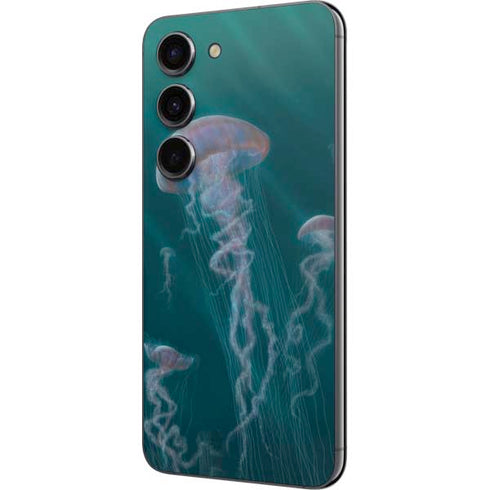 Vincent Hie Blue Jellyfish Galaxy S23 Skin
