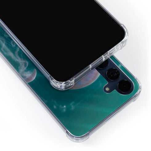 Blue Jellyfish by Vincent Hie Galaxy S24 Clear Case