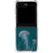 Blue Jellyfish by Vincent Hie Galaxy Z Flip5 5G Clear Case