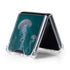 Blue Jellyfish by Vincent Hie Galaxy Z Flip5 5G Clear Case