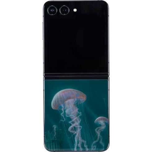 Blue Jellyfish by Vincent Hie Galaxy Z Flip5 5G Skin