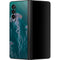 Vincent Hie Blue Jellyfish Galaxy Z Fold3 5G Skin