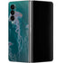 Vincent Hie Blue Jellyfish Galaxy Z Fold4 5G Skin