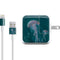 Vincent Hie Blue Jellyfish iPad Charger (10W USB) Skin