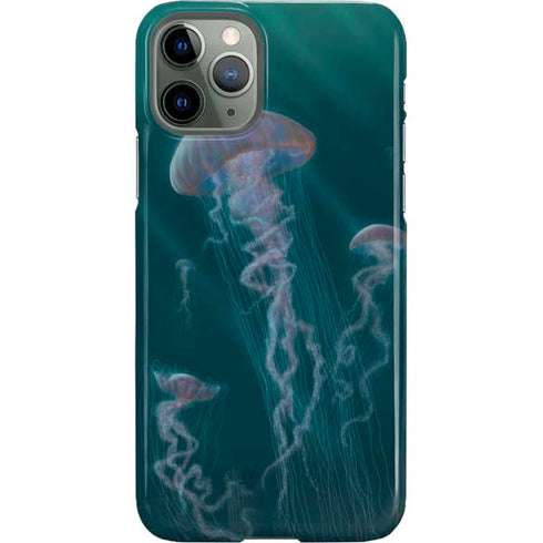 Vincent Hie Blue Jellyfish iPhone 11 Pro Lite Case