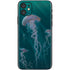 Vincent Hie Blue Jellyfish iPhone 11 Skin
