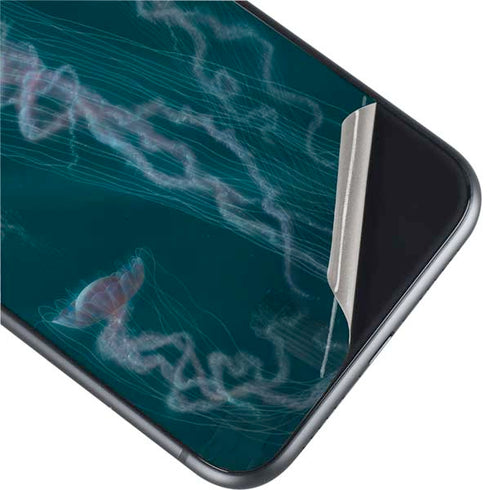 Vincent Hie Blue Jellyfish iPhone 11 Skin