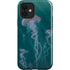 Vincent Hie Blue Jellyfish iPhone 12 Impact Case
