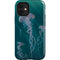Vincent Hie Blue Jellyfish iPhone 12 Mini Impact Case