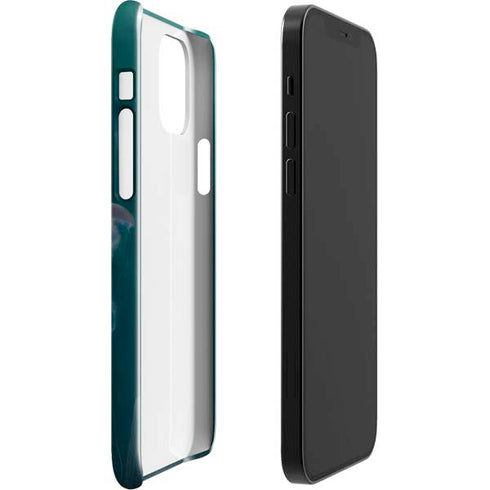 Vincent Hie Blue Jellyfish iPhone 12 Mini Lite Case