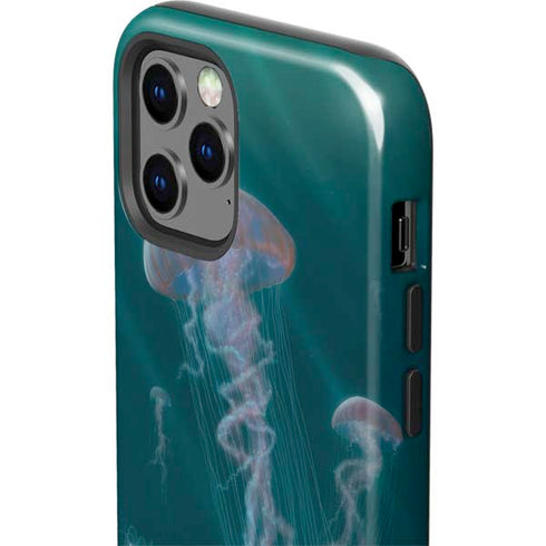 Vincent Hie Blue Jellyfish iPhone 12 Pro Max Impact Case