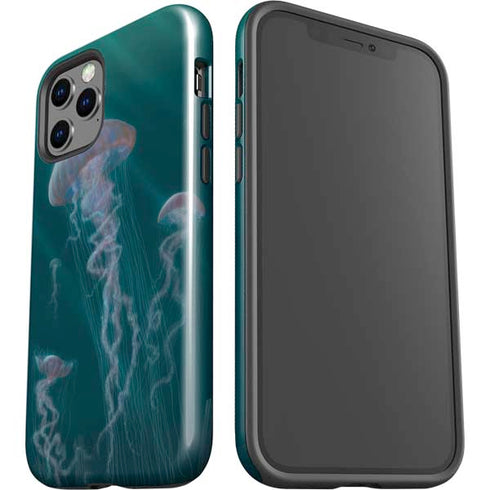 Vincent Hie Blue Jellyfish iPhone 12 Pro Max Impact Case