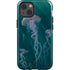 Vincent Hie Blue Jellyfish iPhone 13 Impact Case