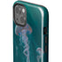 Blue Jellyfish by Vincent Hie iPhone 15 Plus Impact Case