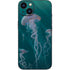 Blue Jellyfish by Vincent Hie iPhone 15 Plus Skin