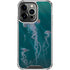 Vincent Hie Blue Jellyfish iPhone 14 Pro Clear Case