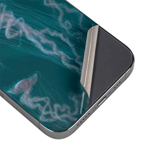 Vincent Hie Blue Jellyfish iPhone 14 Pro Max Skin