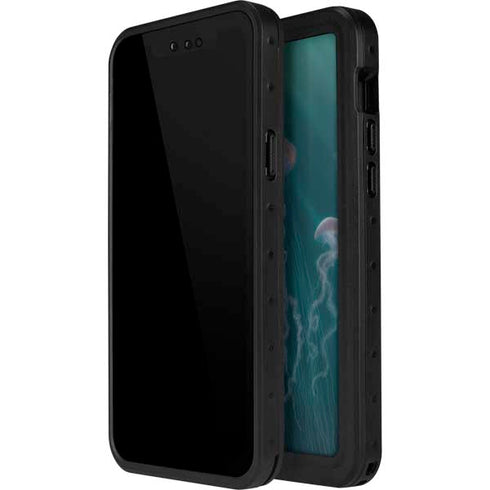 Vincent Hie Blue Jellyfish iPhone 14 Pro Max Waterproof Case