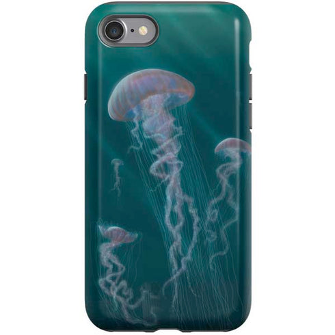 Vincent Hie Blue Jellyfish iPhone SE (2nd & 3rd Gen) Pro Case