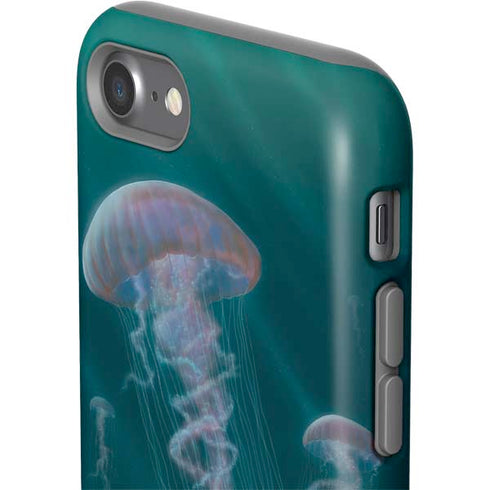 Vincent Hie Blue Jellyfish iPhone SE (2nd & 3rd Gen) Pro Case