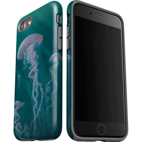 Vincent Hie Blue Jellyfish iPhone SE (2nd & 3rd Gen) Pro Case
