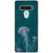 Blue Jellyfish by Vincent Hie LG Stylo 6 Clear Case