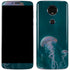 Vincent Hie Blue Jellyfish Moto E5 Plus Skin