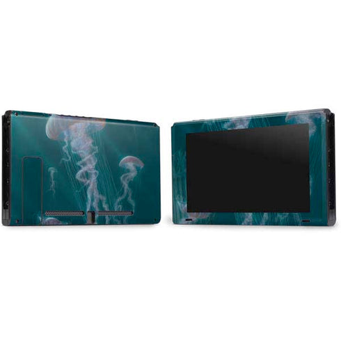 Vincent Hie Blue Jellyfish Nintendo Switch Bundle Skin