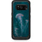 Vincent Hie Blue Jellyfish Otterbox Commuter Galaxy Skin