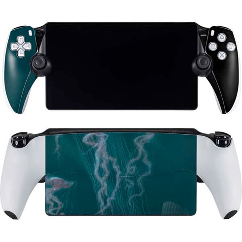 Blue Jellyfish by Vincent Hie PlayStation Portal Remote Player Skin
