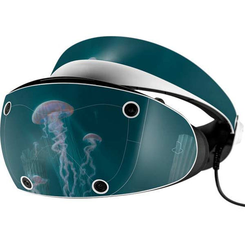 Vincent Hie Blue Jellyfish PlayStation VR2 Skin