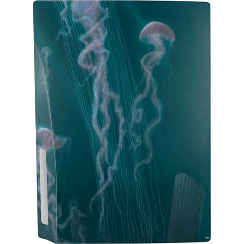 Vincent Hie Blue Jellyfish PS5 Console Skin