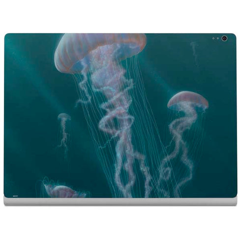 Vincent Hie Blue Jellyfish Surface Book 2 13.5in Skin