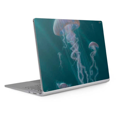 Vincent Hie Blue Jellyfish Surface Book 2 15in Skin
