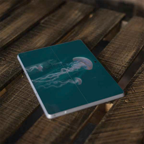 Vincent Hie Blue Jellyfish Surface Go Skin