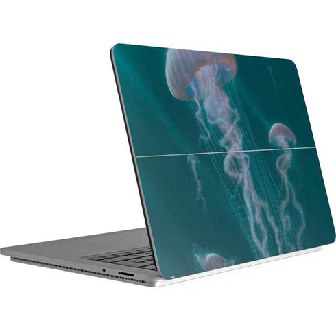 Vincent Hie Blue Jellyfish Surface Laptop Studio Skin