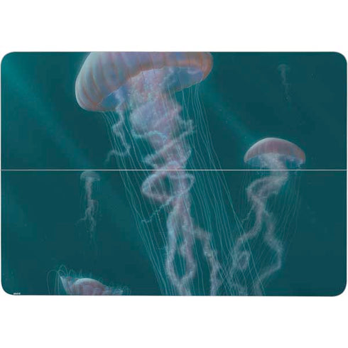Vincent Hie Blue Jellyfish Surface Laptop Studio Skin