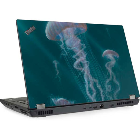 Vincent Hie Blue Jellyfish Lenovo ThinkPad Skin