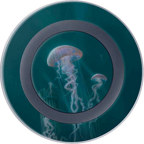 Vincent Hie Blue Jellyfish Wireless Charger Skin