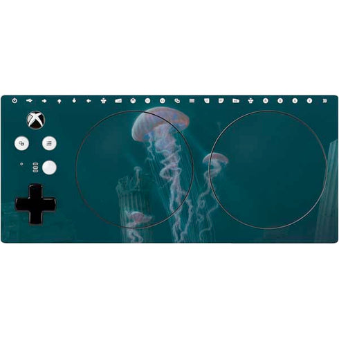 Vincent Hie Blue Jellyfish Xbox Adaptive Controller Skin