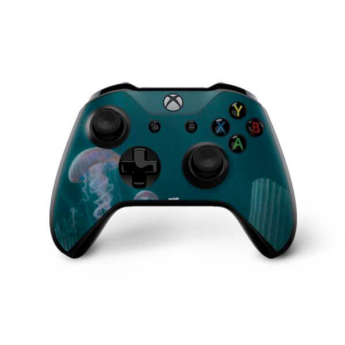 Vincent Hie Blue Jellyfish Xbox One X Controller Skin
