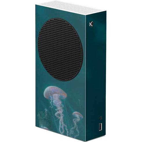 Vincent Hie Blue Jellyfish Xbox Series S Console Skin
