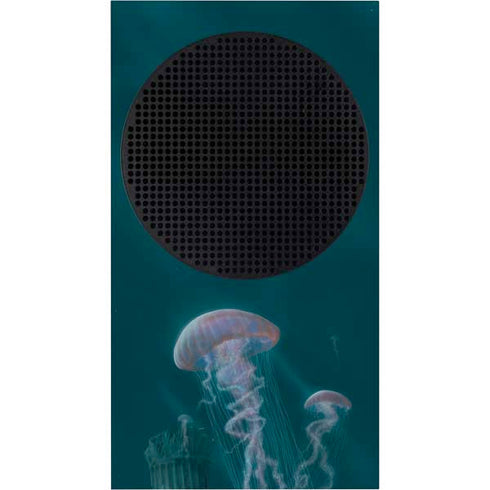Vincent Hie Blue Jellyfish Xbox Series S Console Skin