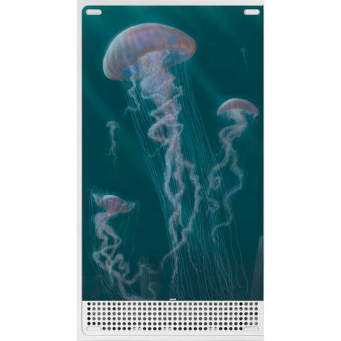 Vincent Hie Blue Jellyfish Xbox Series S Console Skin