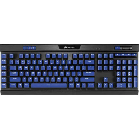 Blue Solid K95 RGB PLATINUM Mechanical Gaming Keyboard Skin