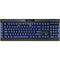 Blue Solid K95 RGB PLATINUM Mechanical Gaming Keyboard Skin